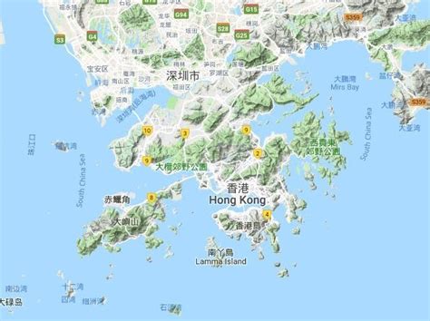 扫帚 香港地理位置